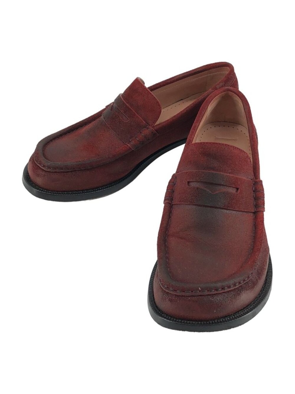 Loewe Heels Loafer Pumps Bordeaux